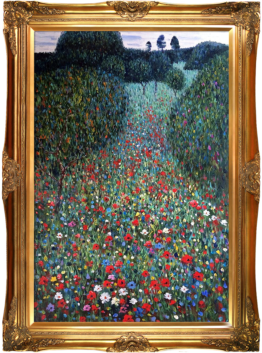 Poppy Field Pre-Framed