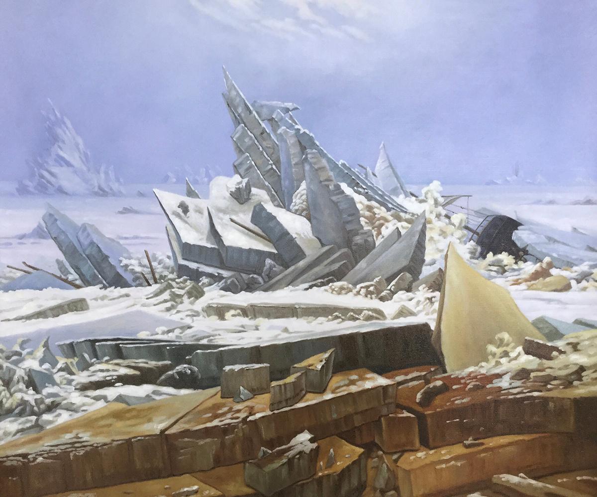 Caspar David Friedrich - The Sea of Ice