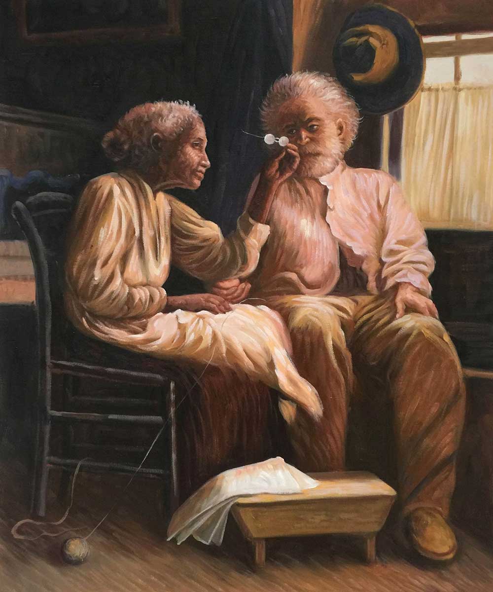 Couple in an Interior