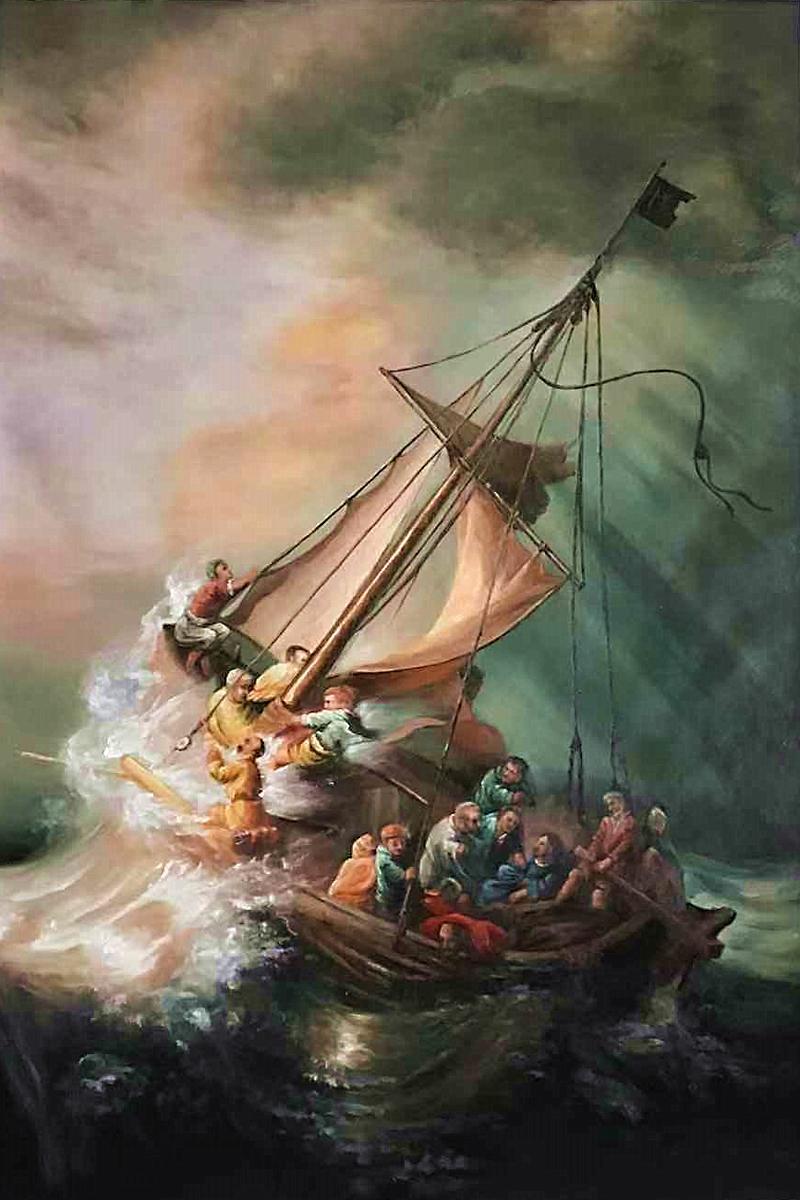 Rembrandt - The Storm on the Sea of Galilee