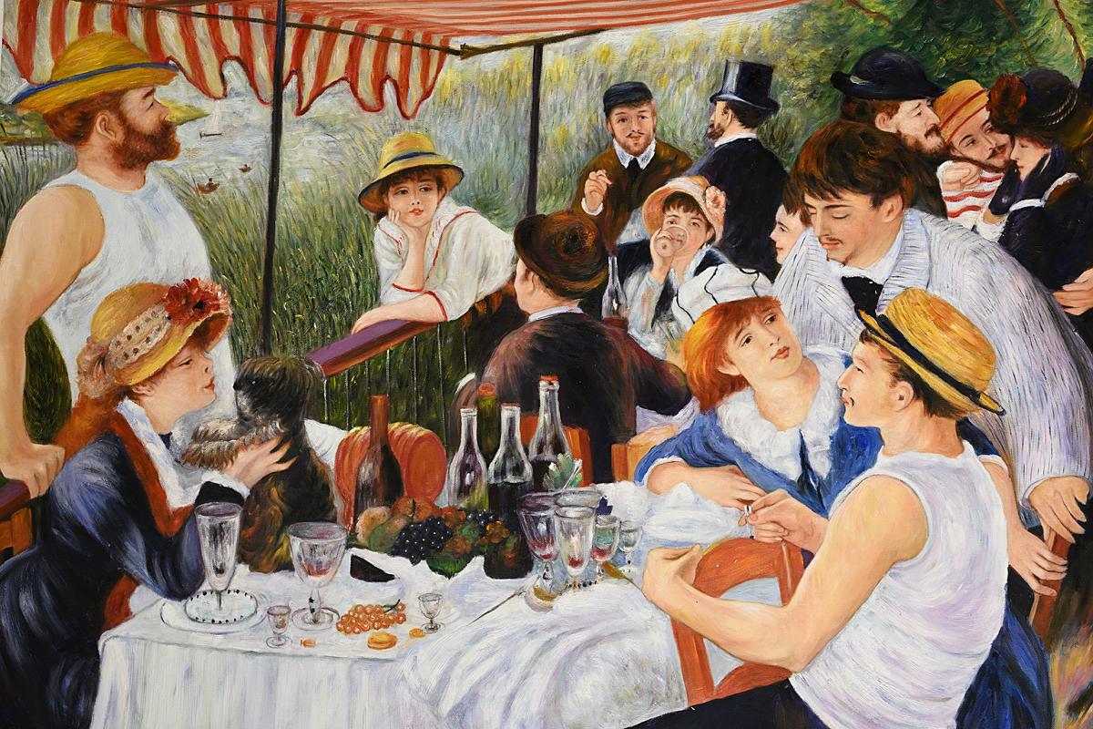 Pierre-Auguste Renoir-Luncheon of The Boating Party
