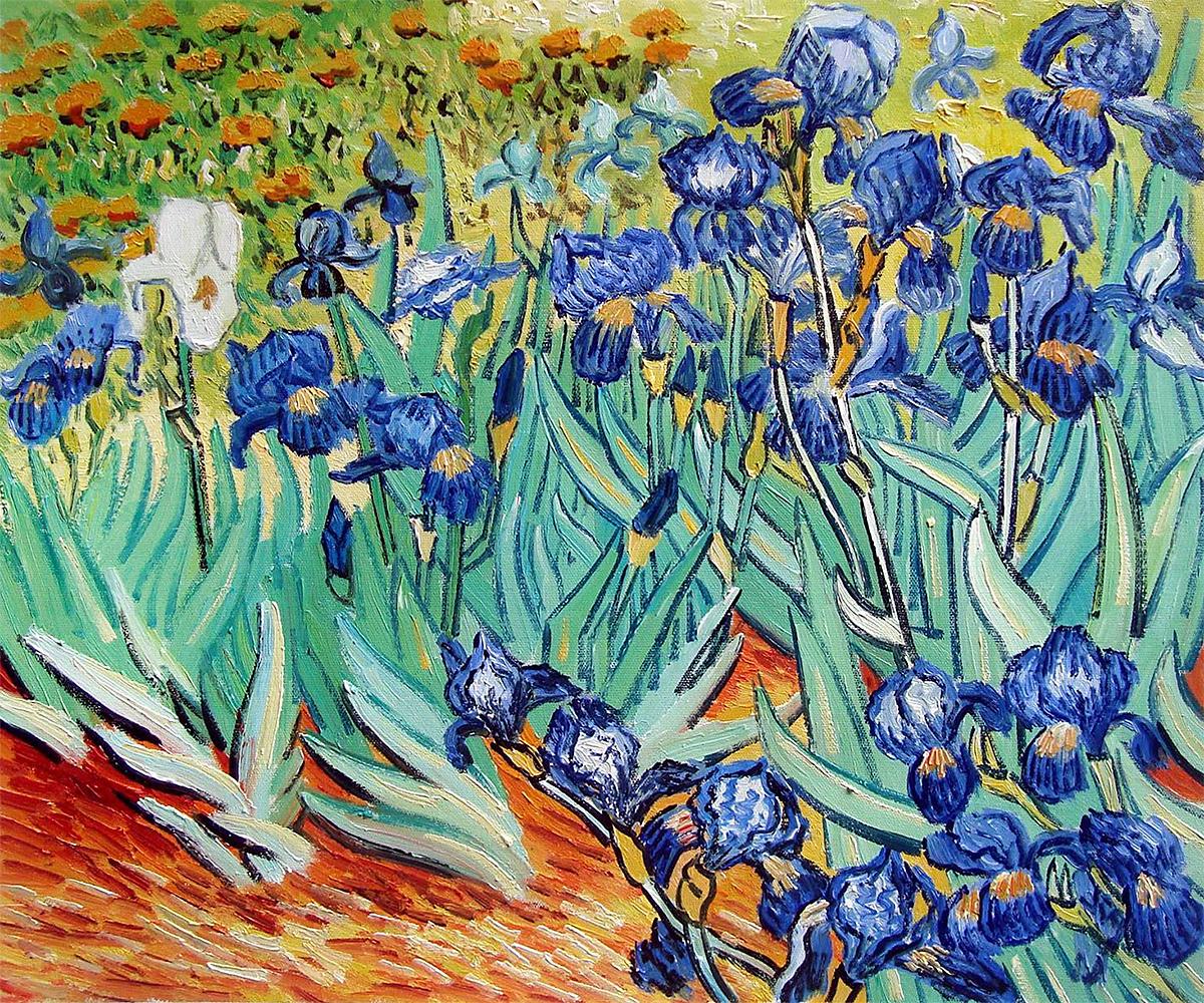 Vincent Van Gogh-Irises