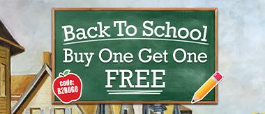 Back to School Art & Frame Sale: Buy One Get One Free!