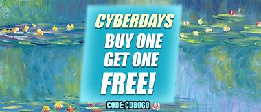 Cyber Days Holiday Event - Buy One Art, Get One Free!