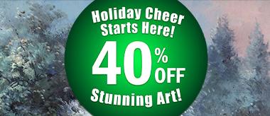 Holiday Cheer Starts Here: Save 40% Off Everything!