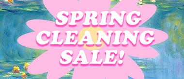 Spring Cleaning Sale: Save 60% Off All Art!