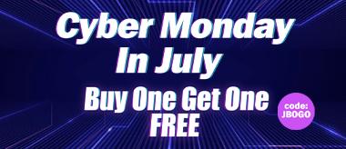 Cyber Monday in July: Buy One Get One Free!