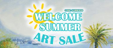 Welcome Summer Sale: Save 50% Off All Art!