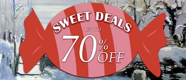 Sweet Art Flash Deal: Stunning Framed Pieces Up to 70% Off!