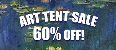Spring into Summer Tent Sale: Save 60% Off All Art!