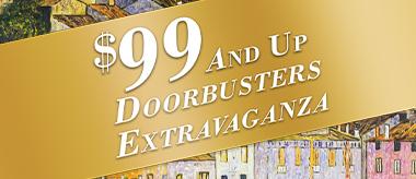 Holiday Doorbusters Extravaganza! $99 and Up Framed Art Deals!