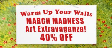 March Madness Sale: Save 40% Off Everything!