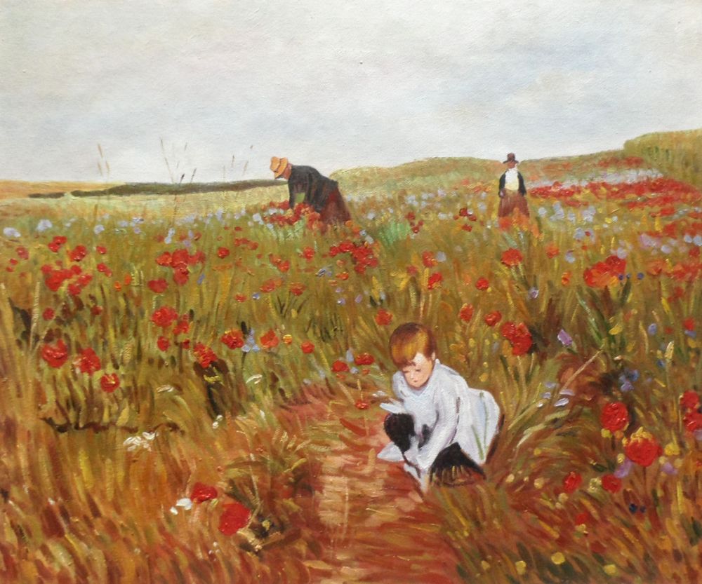 Landscapes with People - Canvas Art & Reproduction Oil Paintings