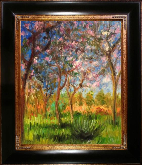 Giverny in Springtime Reproduction - Reproduction Oil Paintings