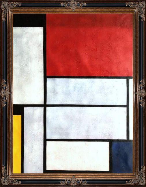 Tableau I, Piet Mondrian Reproduction - Reproduction Oil Paintings