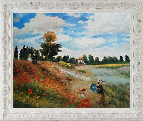 Poppy Field In Argenteuil - Claude Monet