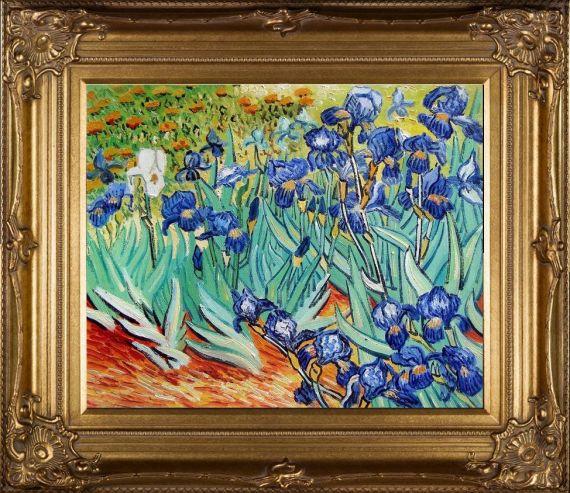 Irises - Vincent Van Gogh - Oil Painting Reproduction