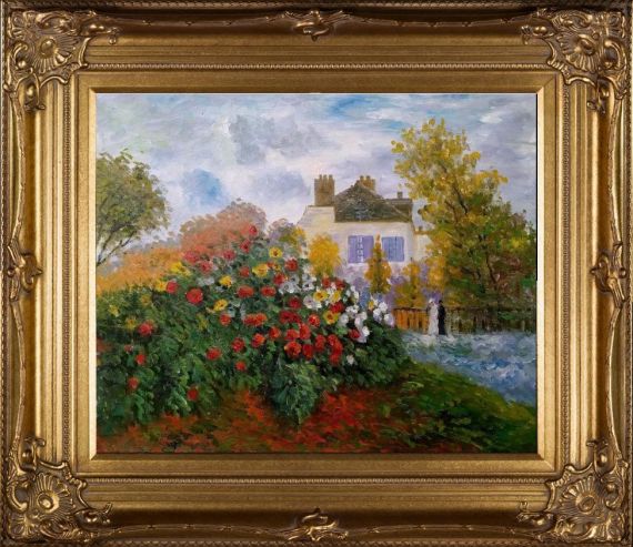 The Garden of Monet at Argenteuil, 1873 - Claude Monet