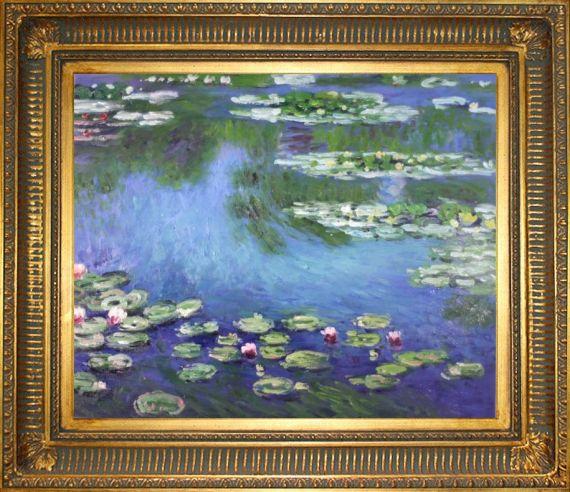 Water Lilies - Claude Monet - Oil Painting Reproduction