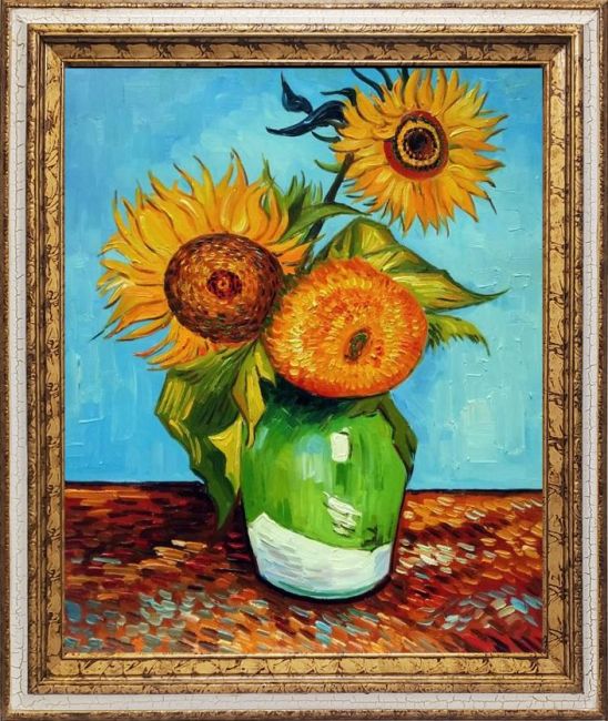 Sunflowers, First Version - Vincent van Gogh