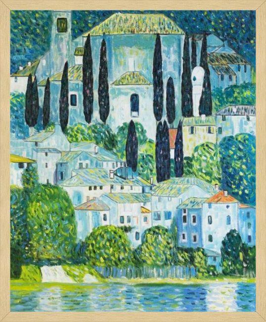 Gustav Klimt Reproduction: Church in Cassone