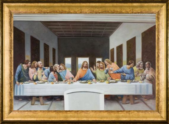 Da Vinci, The Last Supper - Canvas Art & Reproduction Oil Paintings