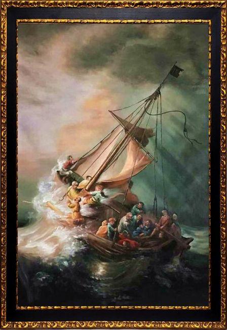 The Storm on the Sea of Galilee - Rembrandt