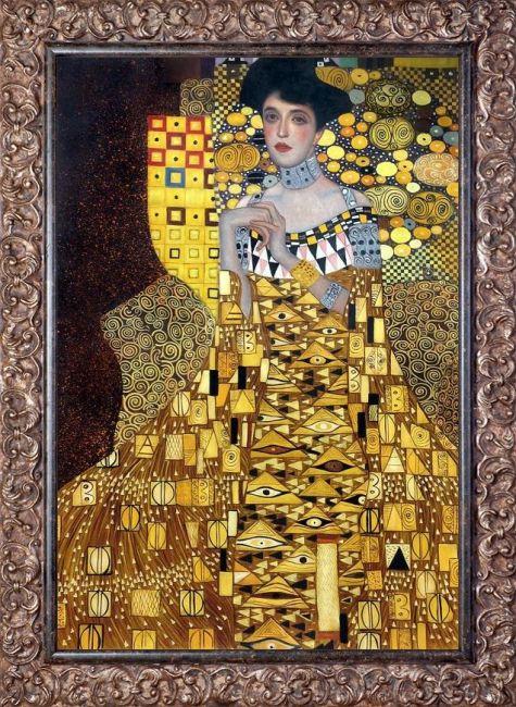 Portrait of Adele Bloch-Bauer 1, 1907 - Gustav Klimt