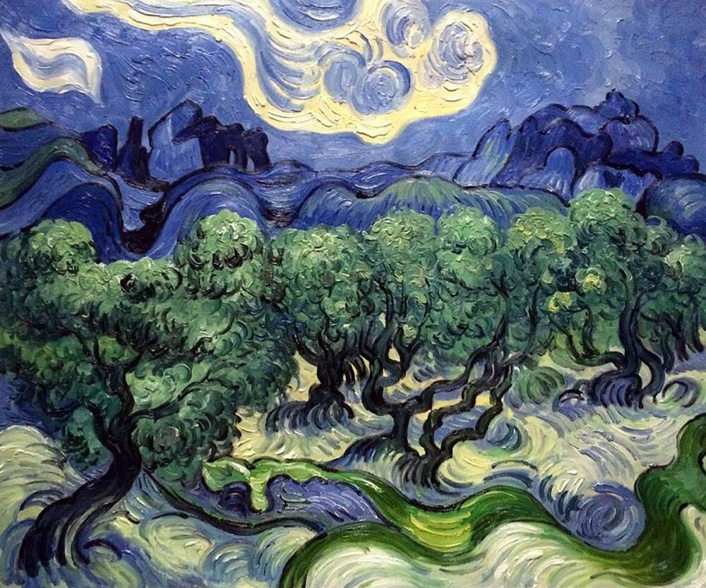 Olive Trees, Vincent van Gogh