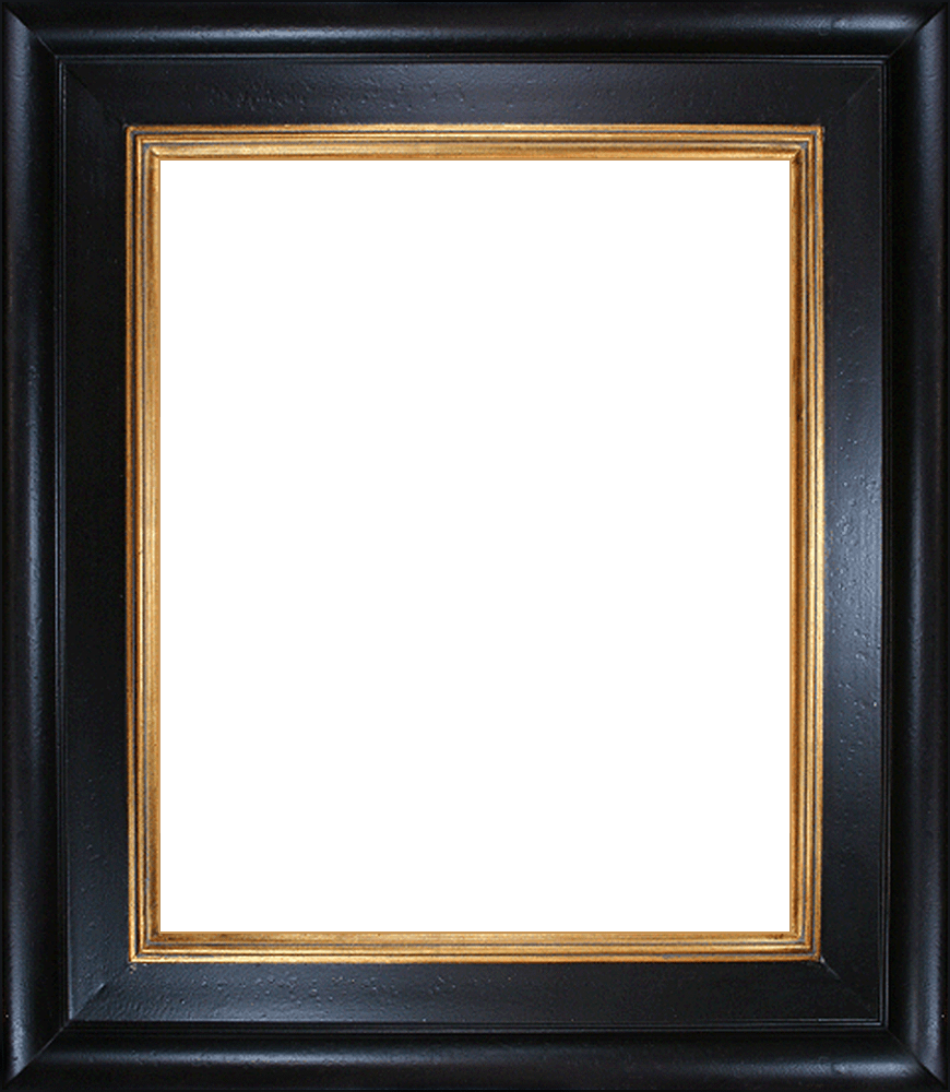 Gold Black Ornate Antique Oil Painting Wood Picture Frame   20x24 