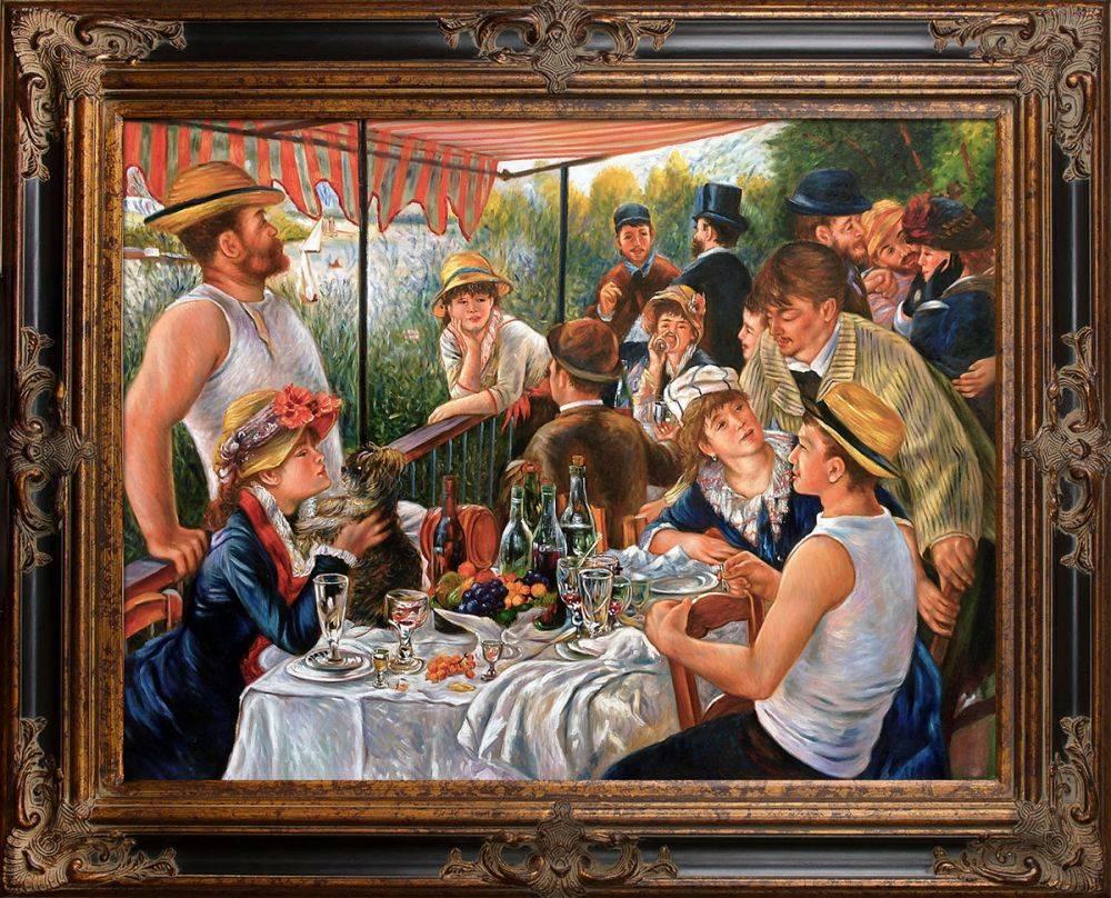 Luncheon of the Boating Party Pre-Framed