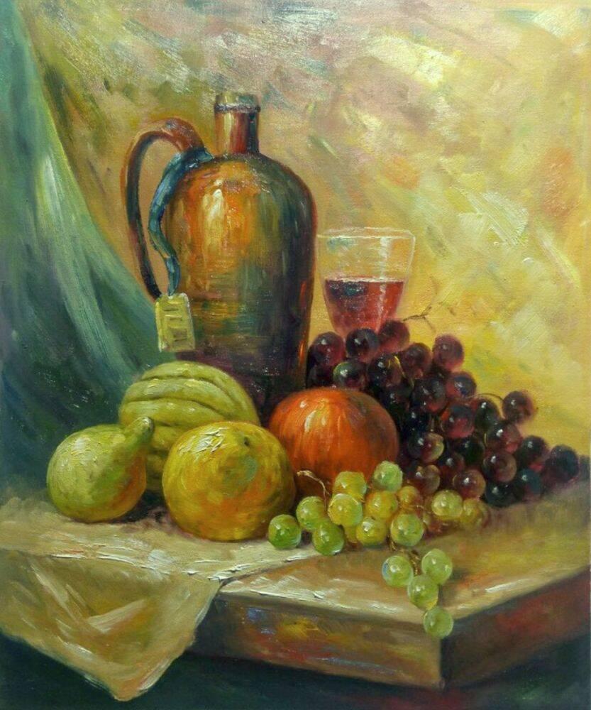 Still Life (Fruit and Drink)