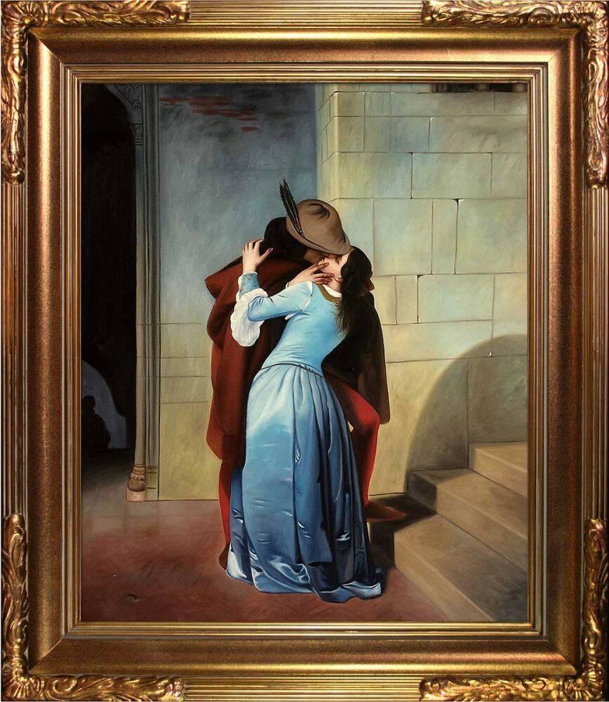 The Kiss Pre-Framed