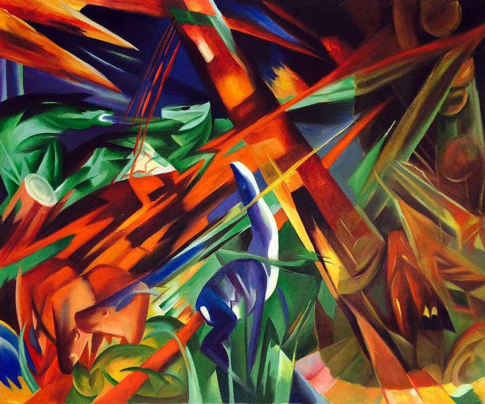 Franz Marc - Fate of the Animals