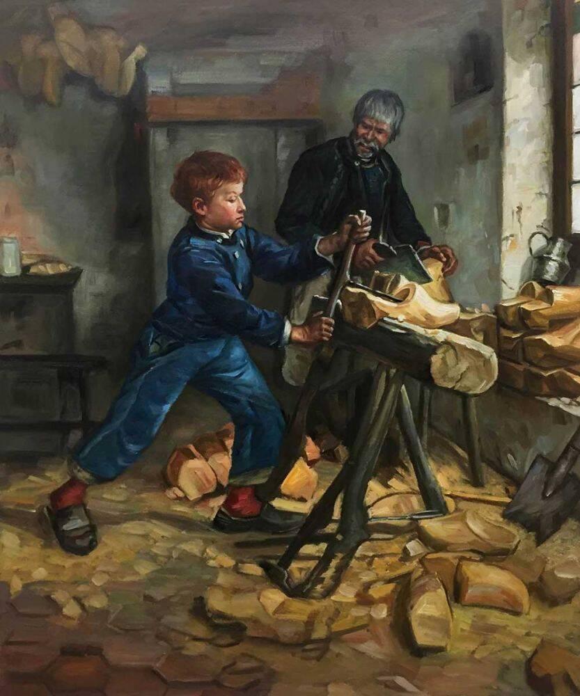 The Young Sabot Maker