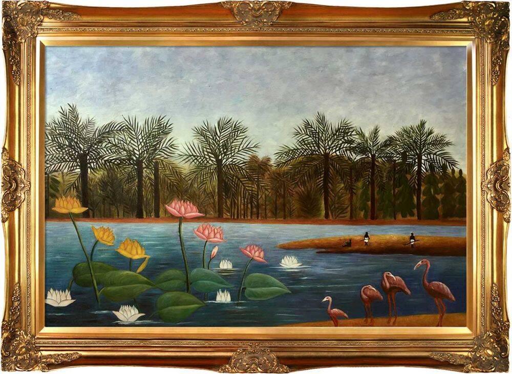 The Flamingoes Pre-Framed
