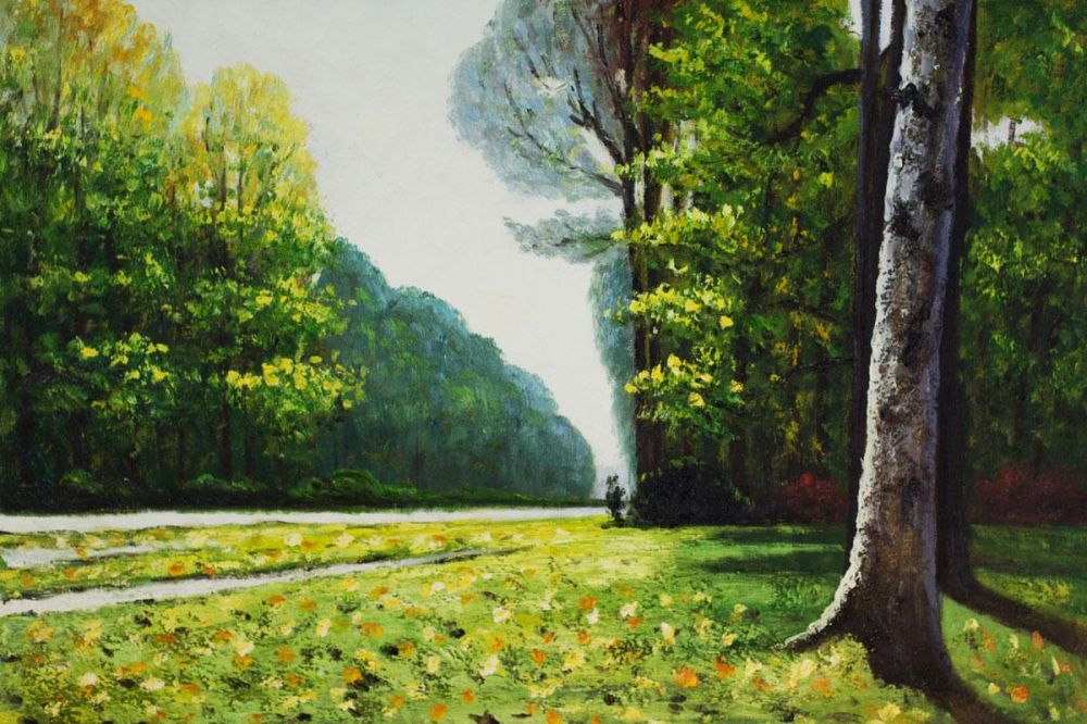 The Road to Bas-Breau, Fontainebleau
