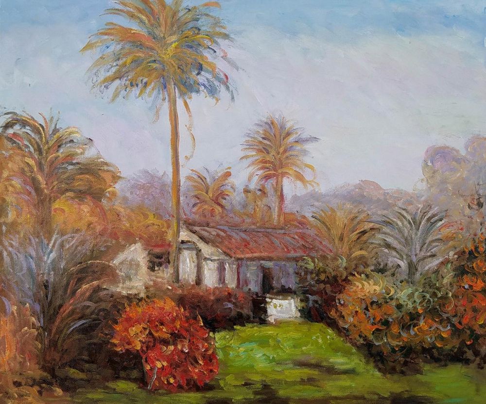 Claude Monet - Small Country Farm in Bordighera