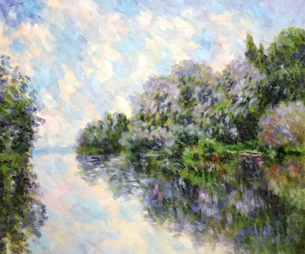 The Seine Near Giverny