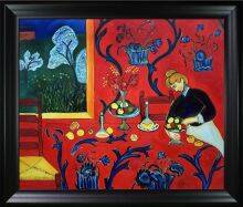 overstockArt Hand Painted Oil on Canvas Greek Torso with Flowers by Henri Matisse Framed MT3282-FR-51322520X24