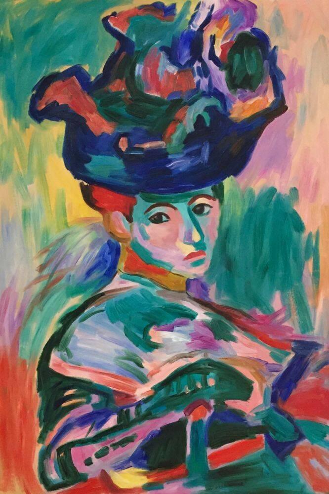 lady with a hat