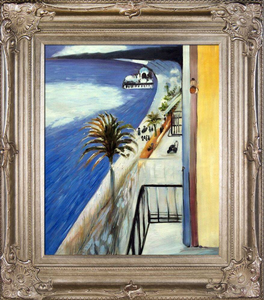 The Bay of Nice, 1918 Pre-Framed
