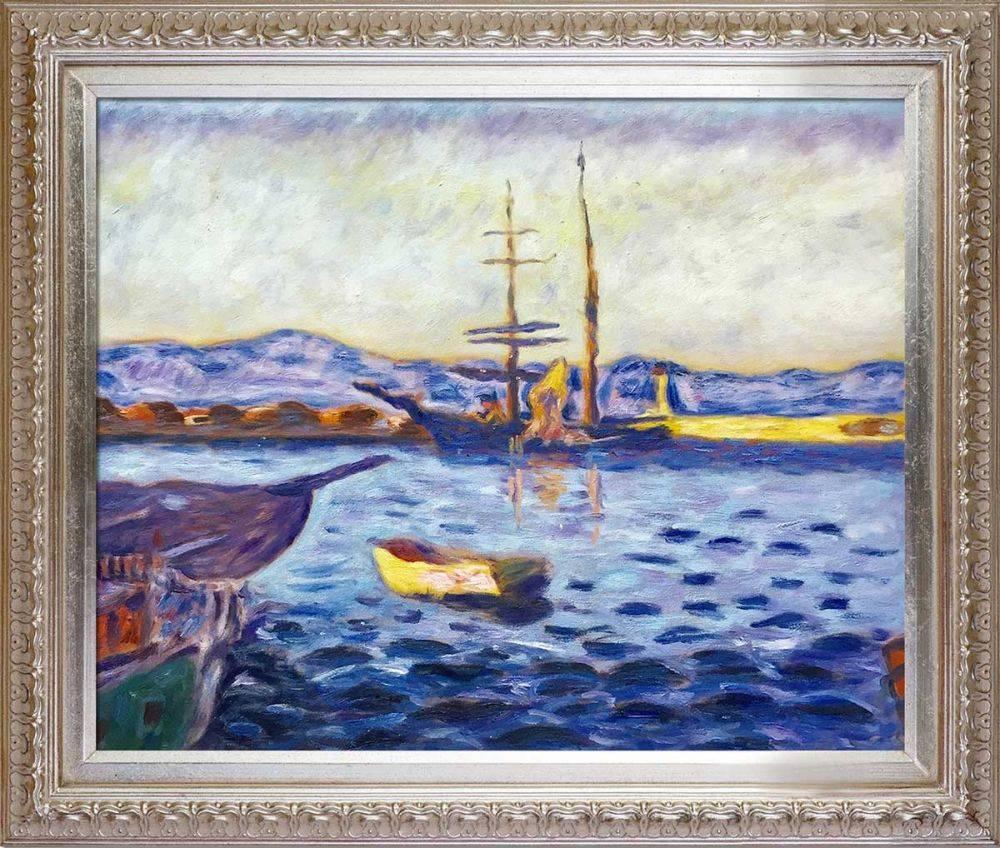 The Port of Saint-Tropez, Pierre Bonnard Reproduction - Elegant ...