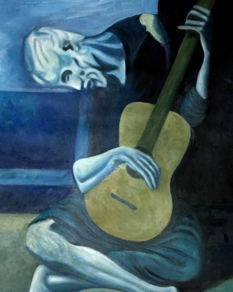Picasso - The Old Guitarist, 1903
