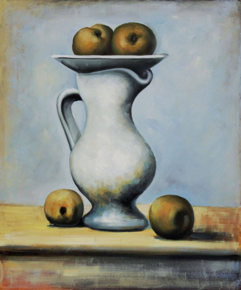 picasso apple painting