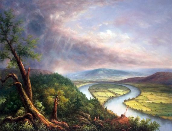 Thomas Cole Reproduction: The Oxbow Reproduction