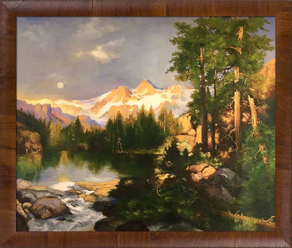 The Three Tetons Pre-Framed