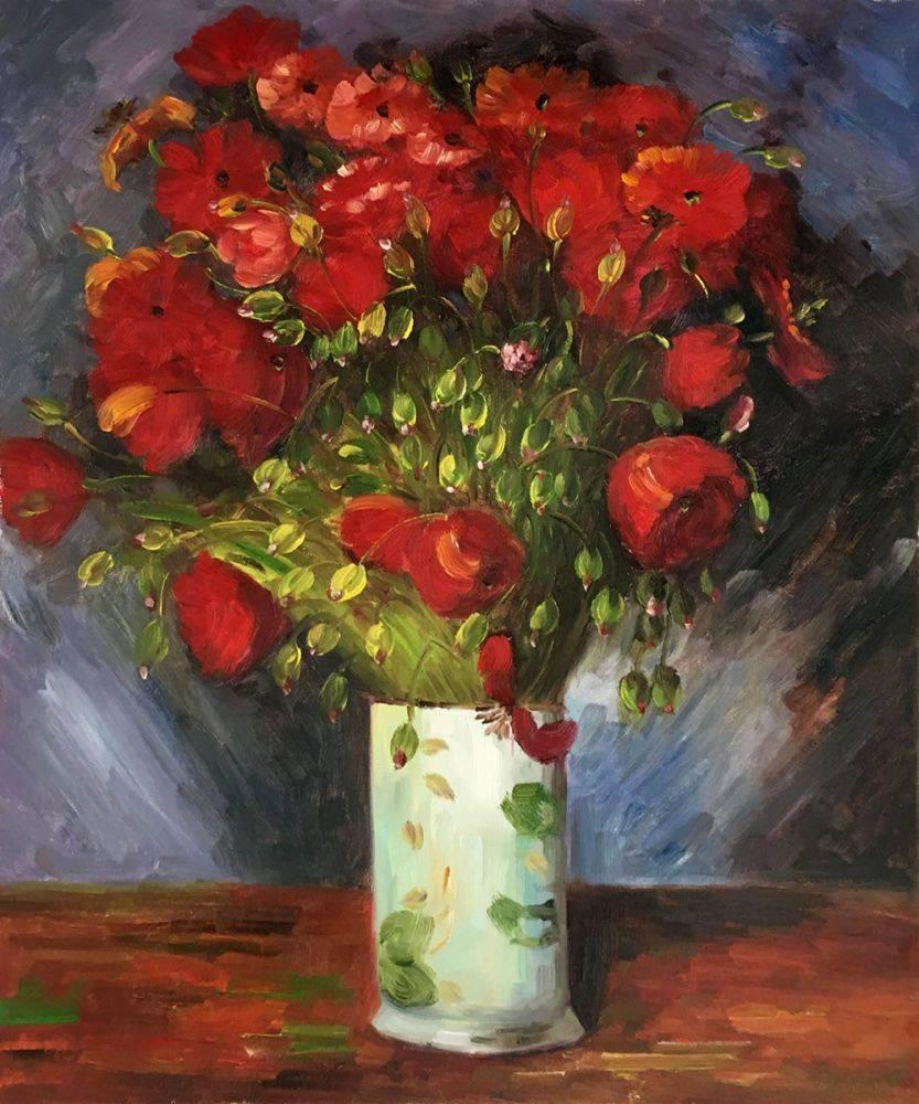Vase with Red Poppies, 1886