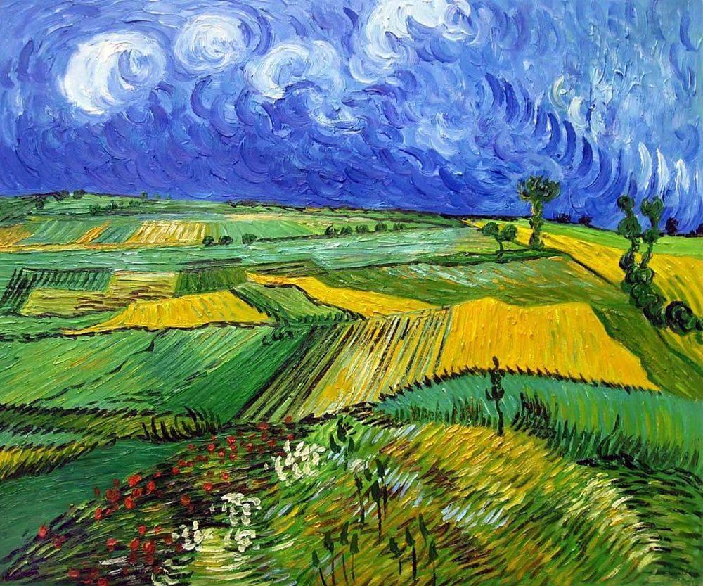 Van Gogh - Wheat Fields at Auvers Under Clouded Sky