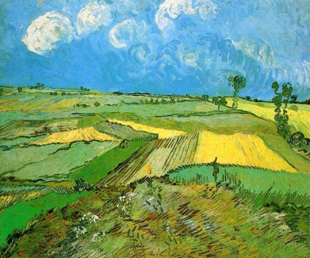 Van Gogh - Wheat Fields at Auvers Under Clouded Sky